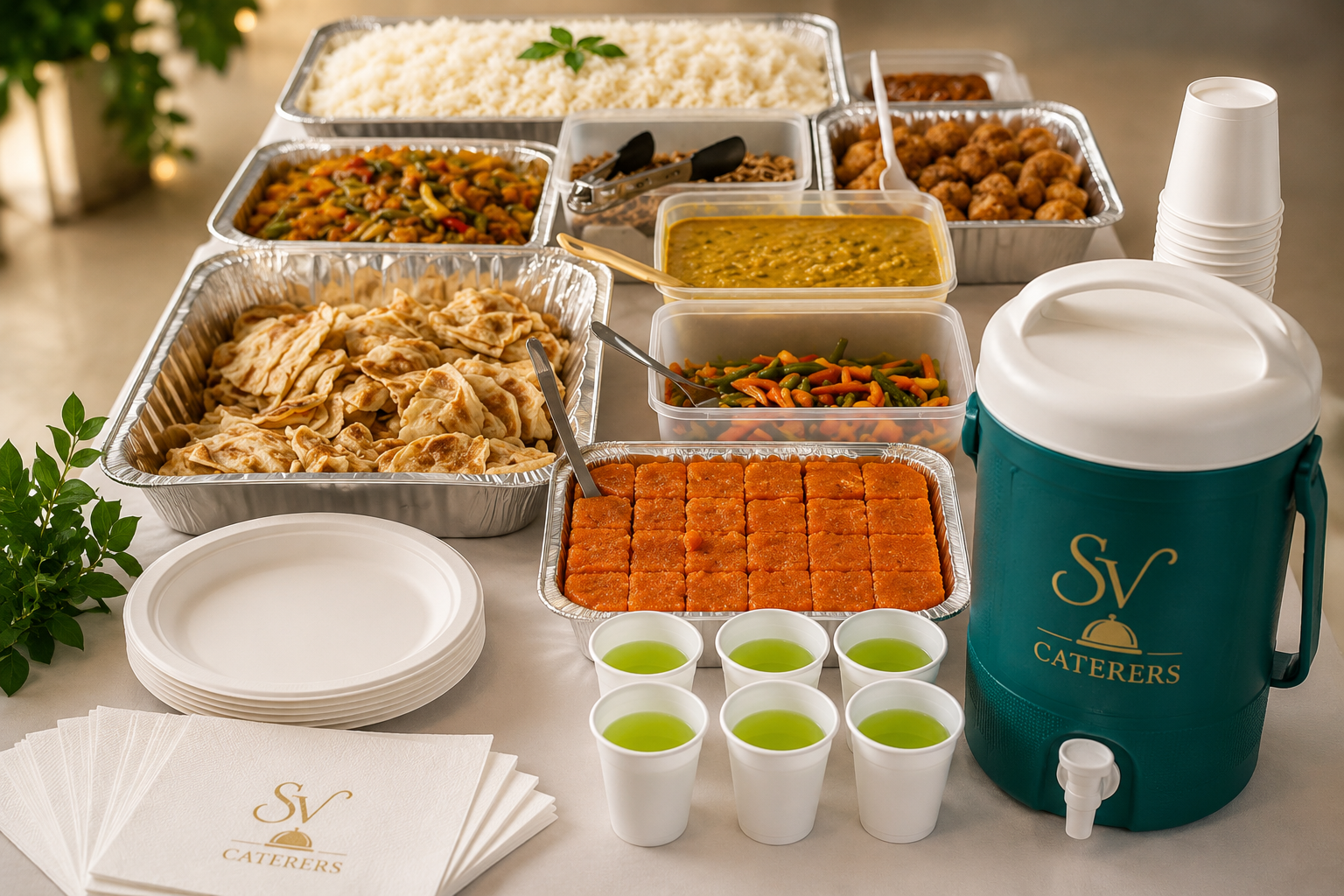 SV Caterers Contact us